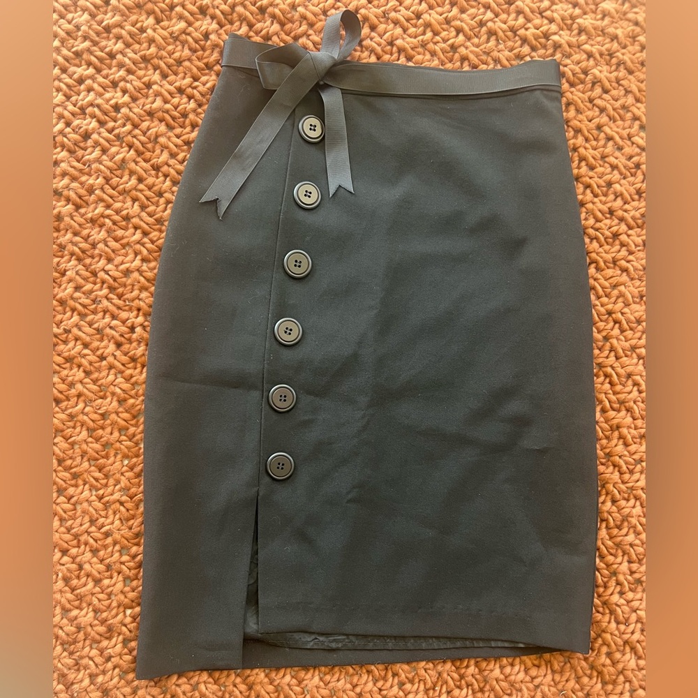 5/48 Black Pencil Skirt/Size 4